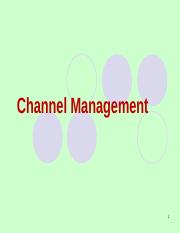Channel management 1.ppt