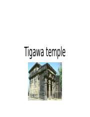 Tigawa temple.pptx