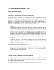CS 218 Fall 13 Practice Midterm solutions