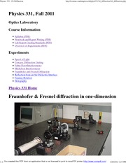 Physics 331_ 1D-Diffraction