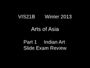 Exam Review_Indian Art_Winter 2013