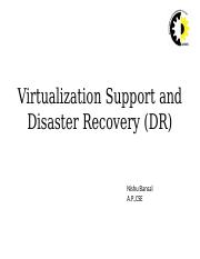 Virtualization and Disaster Recovery (DR).pptx