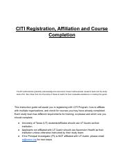 CITI Affiliation Process.pdf