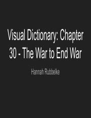 Visual Dictionary Chapter 30 The War to End War.pdf