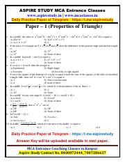 01 Properties of Triangle - Study Material.pdf