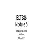 ECT  Project Module 5 Felix Turner 7 August 2022.pptx