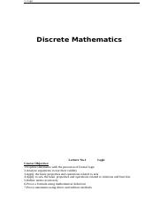 Discrete Mathematics_Reading Material For Lecture No 01-10.docx
