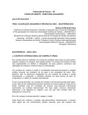 Curso de Direito Tributário Aduaneiro 2012 - Aula 3 - 03.04.2012.doc