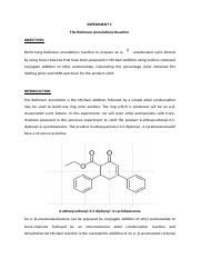 EXPERIMENT 5 robinson annulation reaction.docx