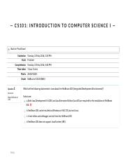 CS101_ Final Exam