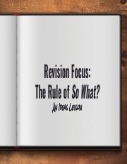 Revision Focus_ The Rule of SO WHAT_.pdf