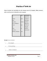 Practice of the verb ser.pdf