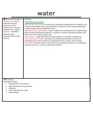 water and carbohydrates notes.docx