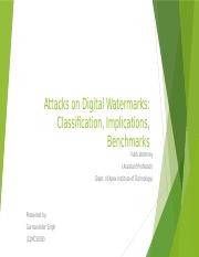 Attacks on Digital Watermarks.pptx