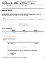 W04 Quiz_ Ch. 6 Making Ethical Decisions_ Advanced Writing & Research.pdf