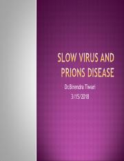 Lecture - 14, Slow virus and prion diseases.pdf