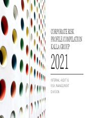 CORPORATE RISK PROFILE COMPILATION KALLA GROUP 2021.pdf