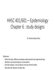 chapters 6 - study design -HHSC 401 .pdf