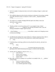 CIS 123 Chapter 4 Assignment Questions.docx
