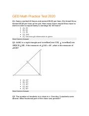 ged math test 2020.docx