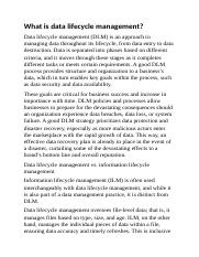 What is data lifecycle management.docx