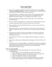 SP2022 SOC115 Exam 2 Review Guide.docx