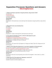 ElectrophoresisQuestions and Answers.docx