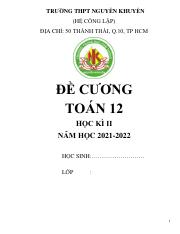 ĐC Toán 12 HK2 2021-22 Học sinh.pdf