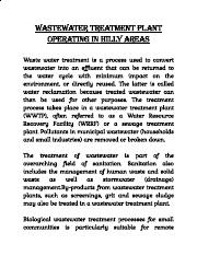wastewater treatment plant operating in hilly areas - Google Docs.pdf
