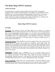 Body Shop SWOT Analysis.pdf