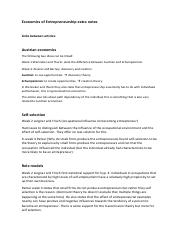 Economics of Entrepreneurship extra notes.pdf