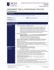 HLTENN007 Student Assessment Task 5 Professional Practice Experience.pdf