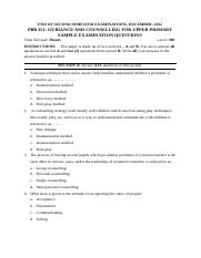 PBB351.Guidance and Counselling for Upper Primary.Sample.Questions.docx
