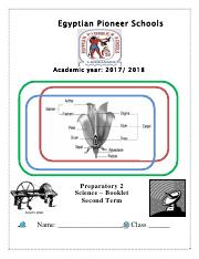 Science Booklet Prep.2 Second Term 2017 - 2018.pdf