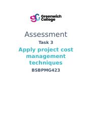BSBPMG423 - Assessment Task 3 v 1.2.docx