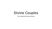Divine Couples -  Athena and Poseidon