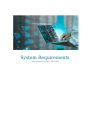 CIS142_4.7_System_Requirements_Corey_Adams.docx