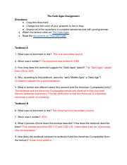The Dark Ages Assignment.pdf