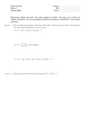 Math315-Spring-2009-Exam1