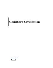 Ghandhara Civilization.docx