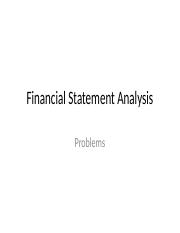 Financial Statement Analysis Problems Class 4.pptx