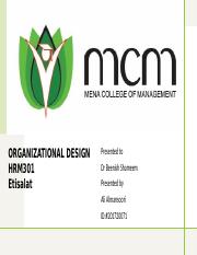 HRM 301 Organizational Design.pptx
