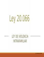 Ley 20.066 VIOLENCIA INTRAFAMILIAR PARA CIVILES.pptx