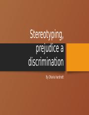 Stereotyping, prejudice a discrimination.pptx