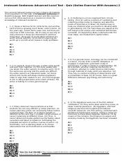 Irrelevant Sentences Advanced Level Test -2.pdf