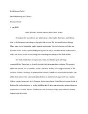 World myth and folklore paper #2.docx