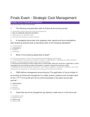 Finals Exam in strategic cost management.docx