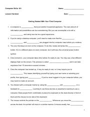 Computer Skills Handout Getting Started With Your First Computer.pdf