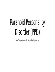 Paranoid Personality Disorder (PPD).pptx
