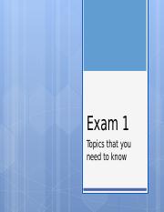 Exam 1 Study Guide.pptx